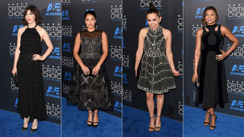 Illustration for article titled Redefining the Little Black Dress at the Critics' Choice TV Awards